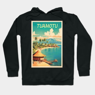 Tuamotu, French Polinesia, Travel Poster Hoodie